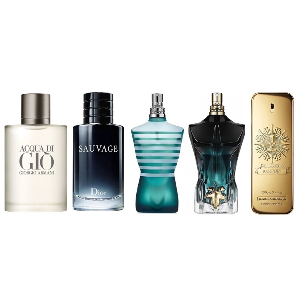Men's Favorites - 5 Fragrance Samples